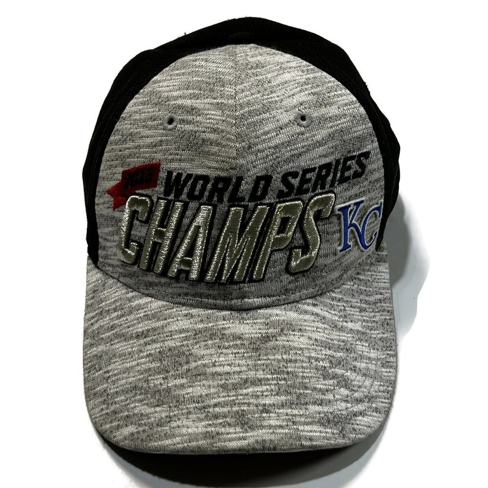 New Era Kansas City Royals 2015 World Series Champs On Field Hat 39THIRTY‎ Cap